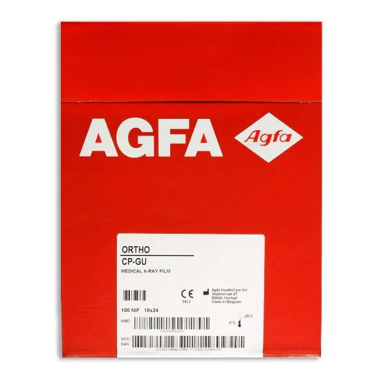 Зеленочувствительная рентгеновская плёнка общего назначения AGFA Ortho CP-GU M